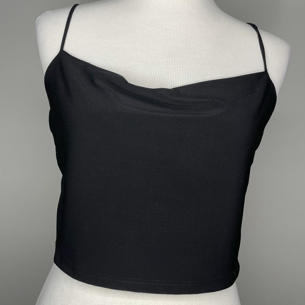 Mocking Jay- Black Tank Open Sides